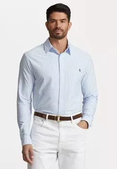 Рубашка LONG SLEEVE SPORT Polo Ralph Lauren Big & Tall, офисный синий/белый