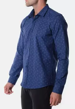 Рубашка Long-Sleeved Hopenlife, синяя морская