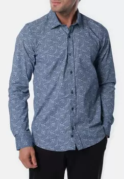 Рубашка LONG SLEEVED Hopenlife, темно-синий