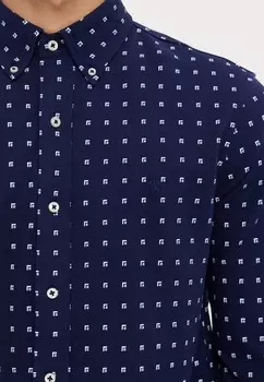Рубашка LONG SLEEVED SPORT SHIRT Ralph Lauren, темно-синий