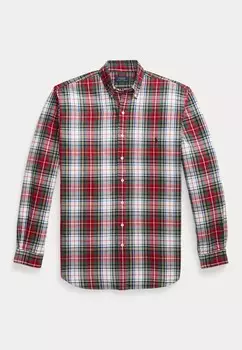 Рубашка LONG SLEEVEPLAID BRUSHED OXFORD SHIRT Ralph Lauren, красный