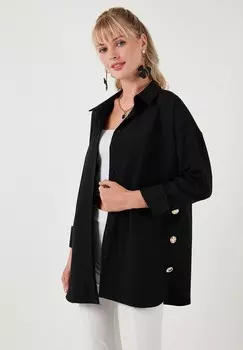 Рубашка LOOSE FIT LELA, черный