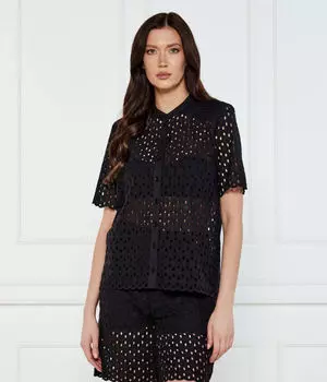 Рубашка Loose fit Patrizia Pepe, черный