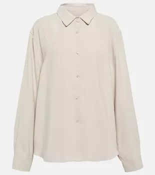 Рубашка Lotta Fluid THE FRANKIE SHOP, бежевый