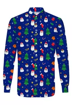 Рубашка LS FESTIVITY OppoSuits, синий