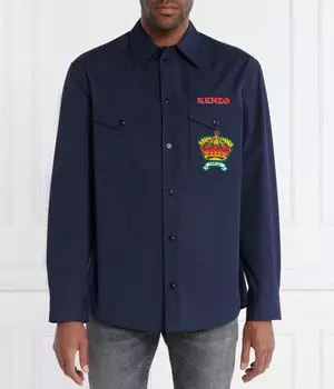 Рубашка ls Oversize fit Kenzo, синий