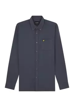 Рубашка LS PLAIN Lyle & Scott, антрацит