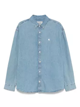 Рубашка Lucas Carhartt WIP, синий