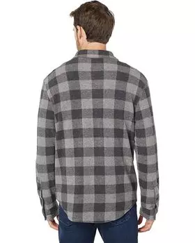 Рубашка Lucky Brand Brushed Jersey Shirt, черный мульти