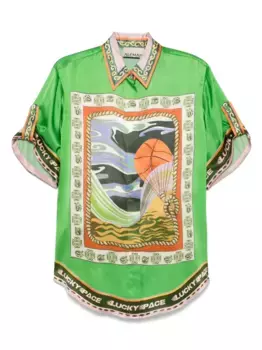 Рубашка Lucky Pace ALEMAIS, зеленый