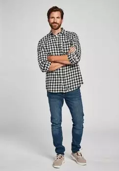 Рубашка LUFKIN MCS, цвет dark sapphire