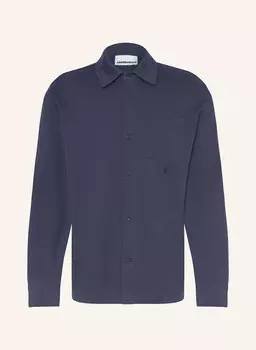 Рубашка лугаа свободного кроя Armedangels, синий