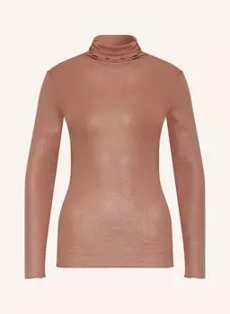 Рубашка LUISA CERANO Rollkragenmit Glitzergarn, роза