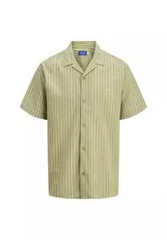 Рубашка Люк рубашка с короткими рукавами Jack & Jones, зеленый