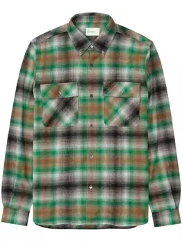 Рубашка Lumberjacket Closed, зеленый