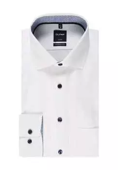 Рубашка Luxor business со спортивным манжетом Olymp, белый