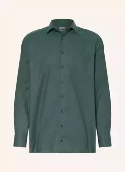 Рубашка luxor комфортного кроя Olymp, зеленый