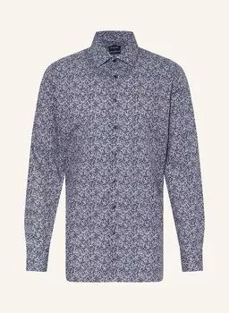 Рубашка luxor современного кроя OLYMP, темно-синий/белый