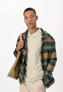 Рубашка Lyle & Scott, бежевый