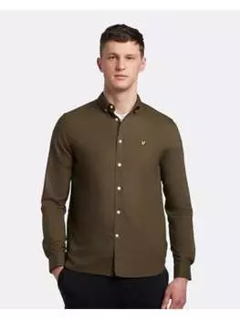 Рубашка Lyle & Scott, цвет kaki
