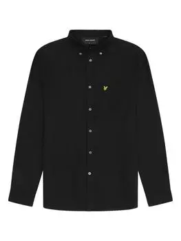 Рубашка Lyle & Scott Langarmhemd, черный