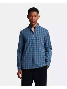 Рубашка Lyle & Scott, синий