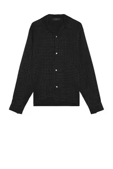 Рубашка MA с длинным рукавом Quad Amiri, черный