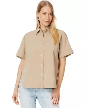 Рубашка Madewell Oversized Boxy Button-Up, цвет Dark Oat