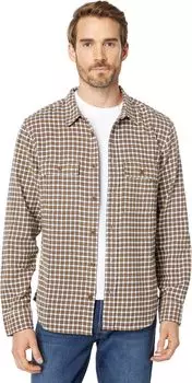 Рубашка Madewell Perfect Shirt - Slub Flannel, цвет Tiny Check Dried Barley
