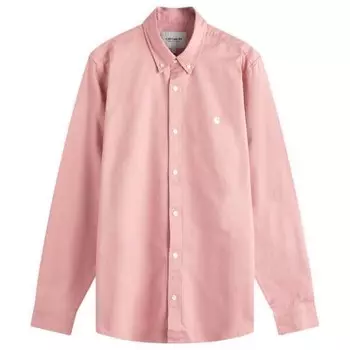 Рубашка Мэдисон Carhartt Wip, розовый