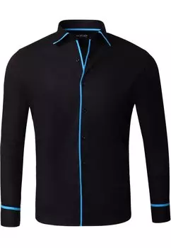 Рубашка MADISON Reslad, цвет schwarz/trkis