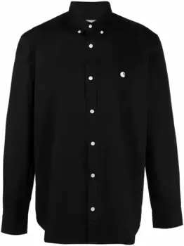 Рубашка Madison с вышитым логотипом CARHARTT WIP, черный