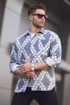 Рубашка Madmext, антрацит