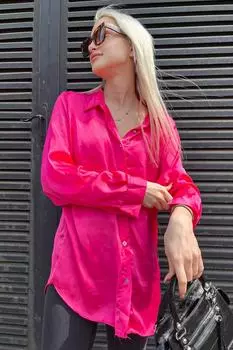 Рубашка Madmext, фуксия