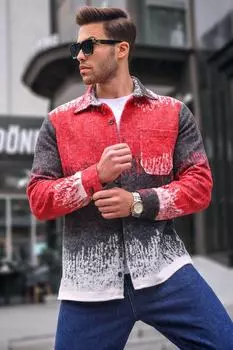 Рубашка Madmext, красный