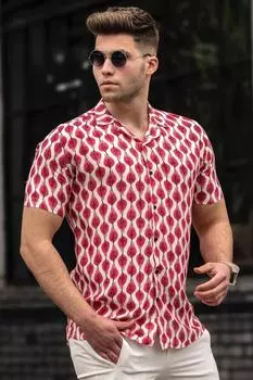 Рубашка Madmext, красный