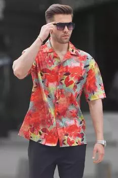 Рубашка Madmext, красный