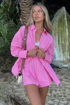 Рубашка Madmext, розовый