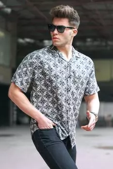 Рубашка Madmext, серый