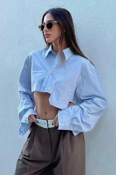 Рубашка Madmext, синий