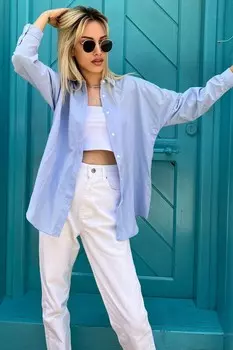 Рубашка Madmext, синий