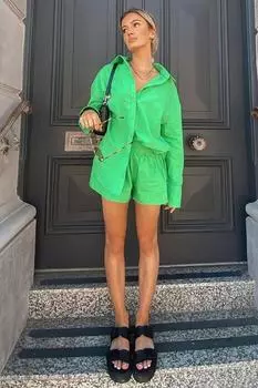 Рубашка Madmext, зеленый