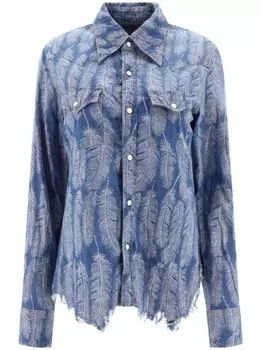 Рубашка Magpie KAPITAL, синий