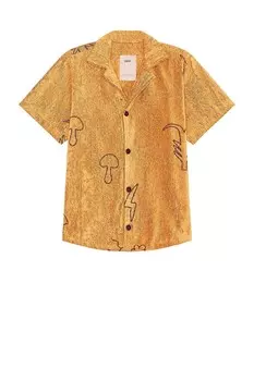 Рубашка махровая с татуировкой Куба Oas, желтый