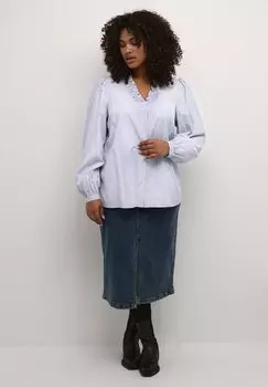 Рубашка MAIA Kaffe Curve, синий