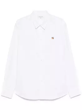 Рубашка Maison Kitsun Fox Head, белый