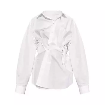 Рубашка Maison Margiela Irregular Shirt, белый