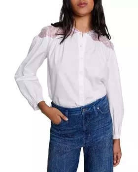 Рубашка Maje Choly, белый