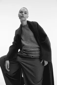 Рубашка Mama с короткими рукавами из тонкого трикотажа. H&M, серый