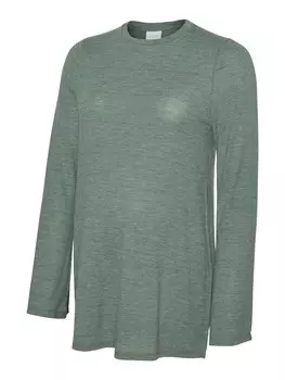 Рубашка MAMALICIOUS, цвет mottled green